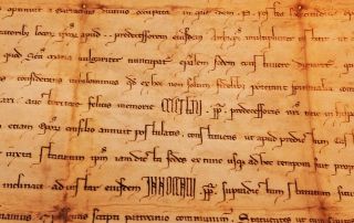 Latin manuscript